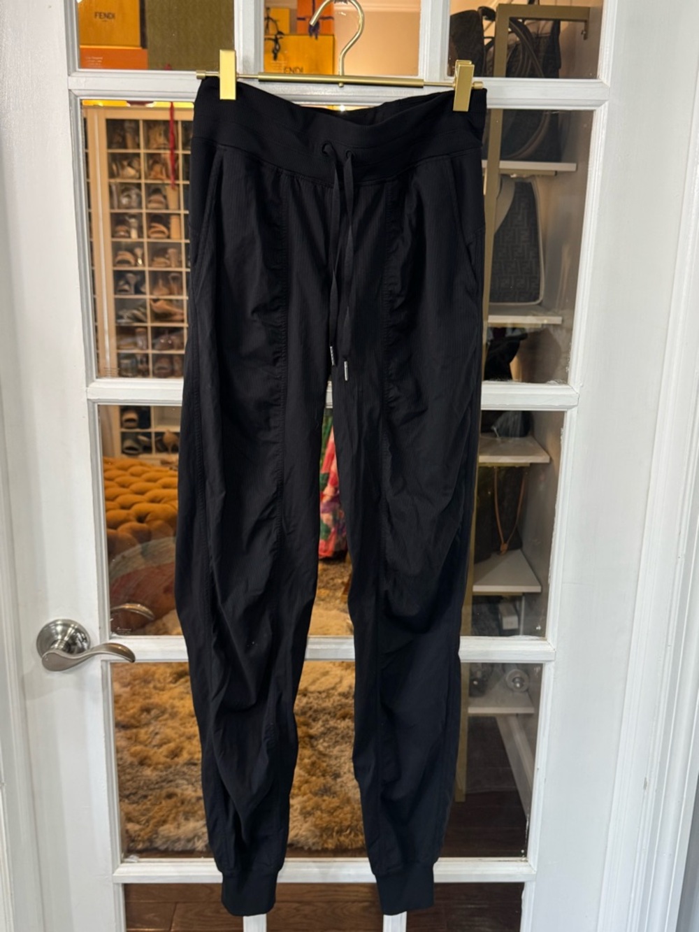 ◼️▪️ lululemon athletica Black Drawcord Jogger Pants
